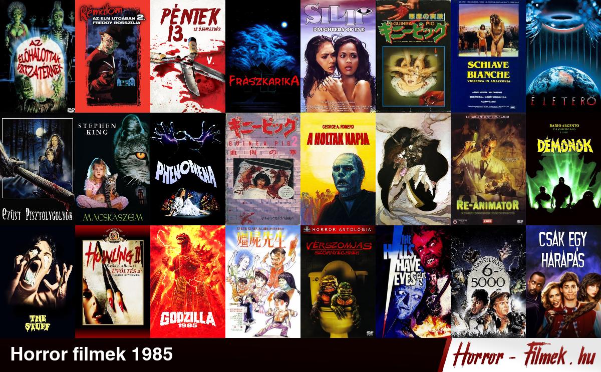 Horror filmek 1985