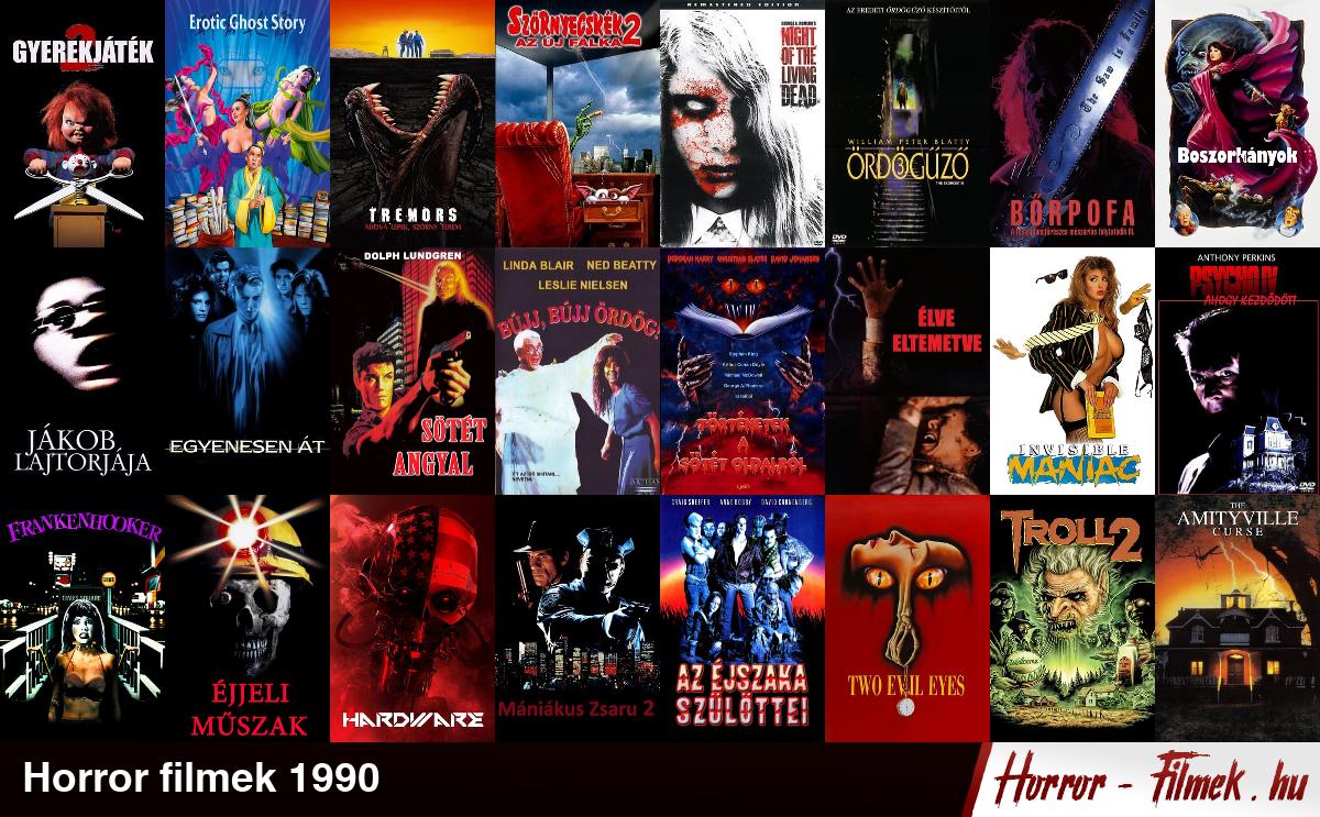 Horror filmek 1990
