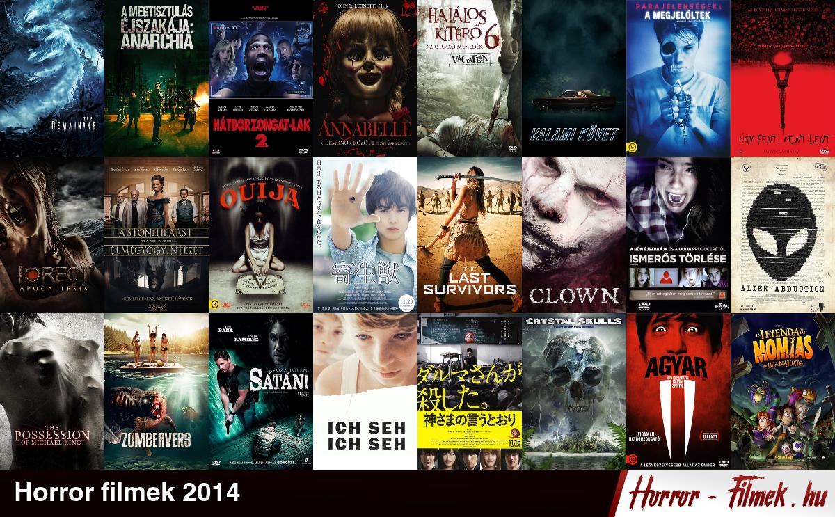 Horror filmek 2014